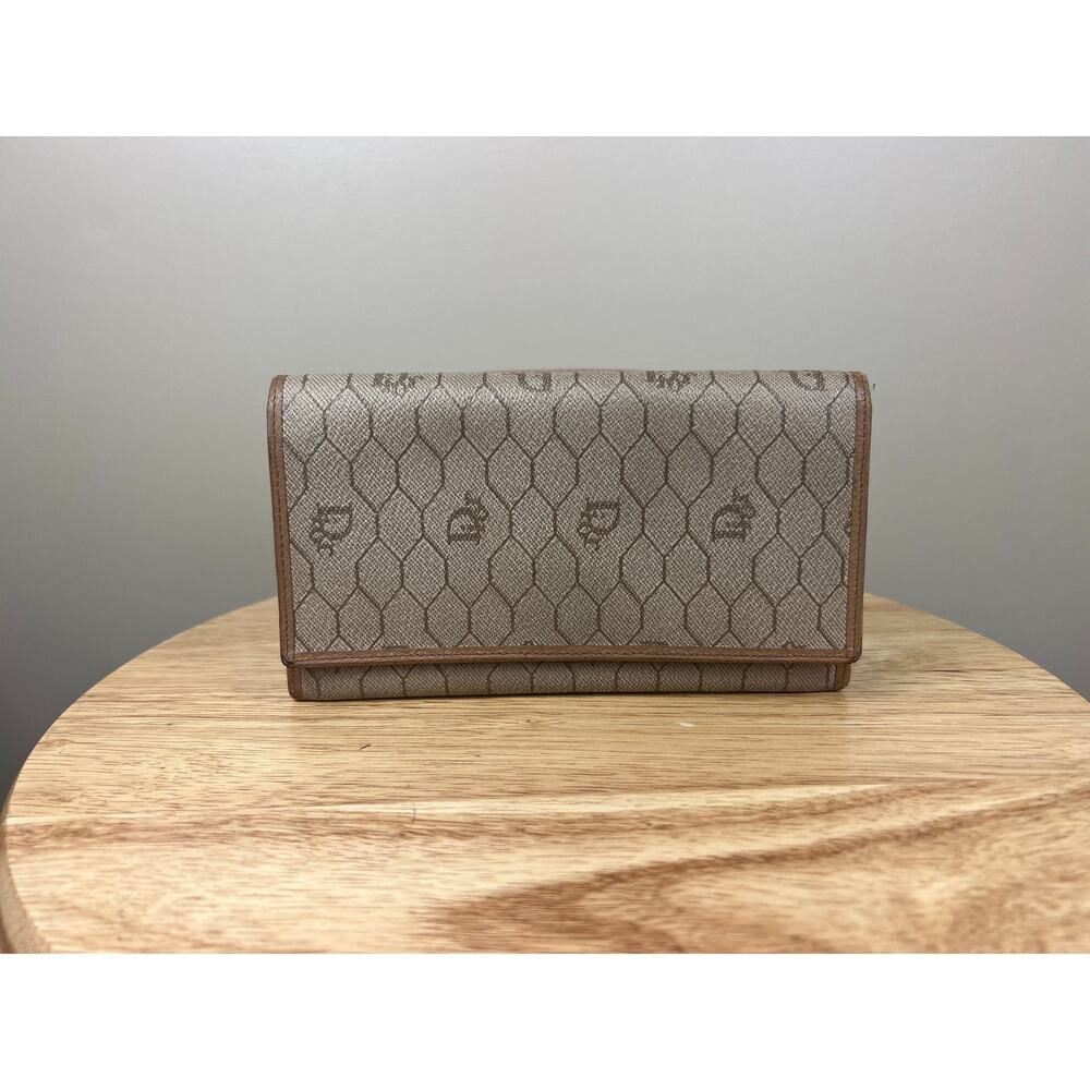 Authentic Christian Dior Long Wallet Monogram